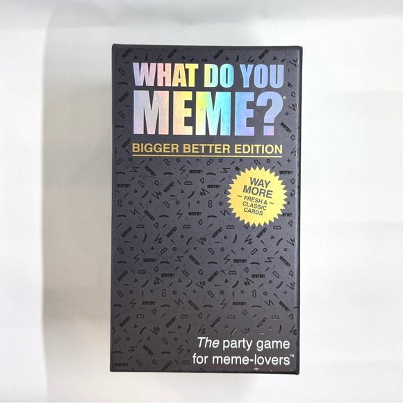 What Do You Meme Bigger Better Edition - New! - Picture 2 of 4